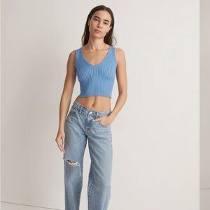 Madewell V-Neck Sweater Tank